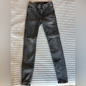 All Saints Dark Gray Skinny Jeans